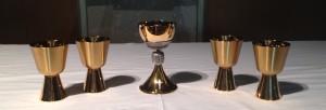 Communion Cups and Chalice